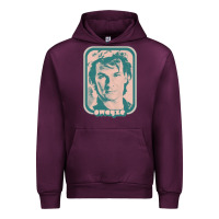 Mauve Wine patrick swayze retro 80s fan aesthetic design Urban Hoodie - PixelWave