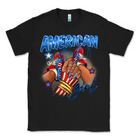 Black Afro american girl sneakers Classic Tee - RanaPortraitStore