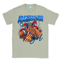 Matcha Afro american girl sneakers Classic Tee - RanaPortraitStore