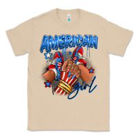 Mushroom Afro american girl sneakers Classic Tee - RanaPortraitStore