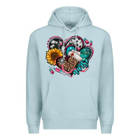 Blue Mist nurse hearts Premium Hoodie - Jasminsmagicworld