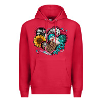 Cardinal nurse hearts Premium Hoodie - Jasminsmagicworld