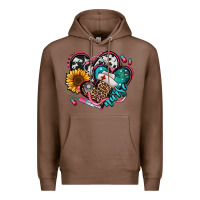 Chestnut nurse hearts Premium Hoodie - Jasminsmagicworld