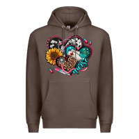 Coffee nurse hearts Premium Hoodie - Jasminsmagicworld