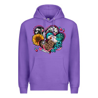 Purple nurse hearts Premium Hoodie - Jasminsmagicworld
