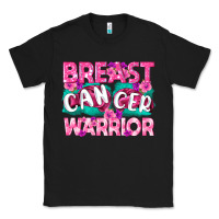Black Breast Cancer Warrior Classic Tee - texasbilliewilder