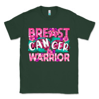 Sports Green Breast Cancer Warrior Classic Tee - texasbilliewilder