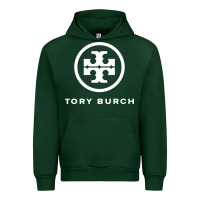 Forest Green white burch tory Urban Hoodie - PixelWave