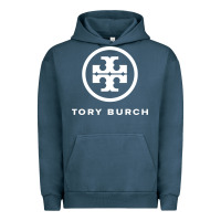 Pigment Midnight Navy white burch tory Urban Hoodie - PixelWave