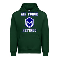 Forest Green military master sergeant air force retired t shirt Urban Hoodie - PixelWave