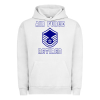 Pigment Lunar Rock military master sergeant air force retired t shirt Urban Hoodie - PixelWave