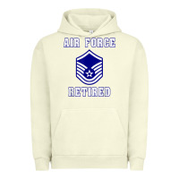 Pigment Pistachio military master sergeant air force retired t shirt Urban Hoodie - PixelWave