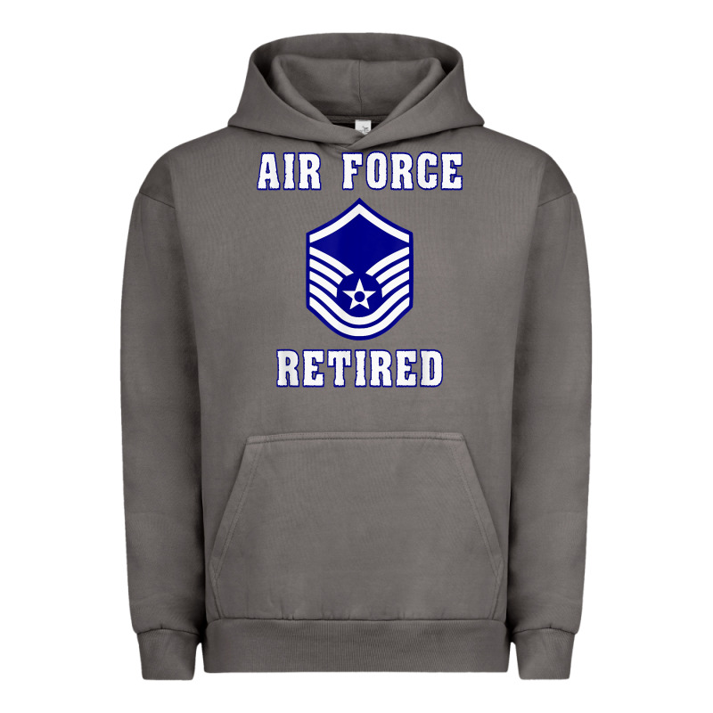 Military Master Sergeant Air Force Retired T Shirt Urban Hoodie by PixelWave | Teevron