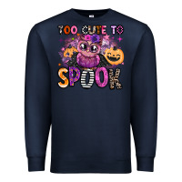 Navy wicked cute too cute to spook Premium Sweatshirt - BarkalooDesign