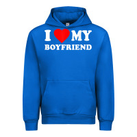Cobalt I Love My Boyfriend T-Shirt Urban Hoodie - PixelWave