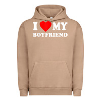 Pigment Burro I Love My Boyfriend T-Shirt Urban Hoodie - PixelWave