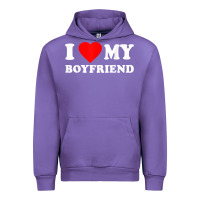 Tulip I Love My Boyfriend T-Shirt Urban Hoodie - PixelWave