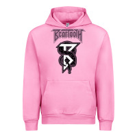 Fuchsia Pink Beartooths Urban Hoodie - PixelWave