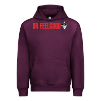 Mauve Wine Dr. Feelgood Urban Hoodie - PixelWave