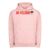 Pigment Salmon Dr. Feelgood Urban Hoodie - PixelWave
