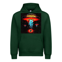 Forest Green Boston Classic Urban Hoodie - PixelWave
