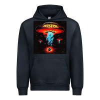Navy Boston Classic Urban Hoodie - PixelWave