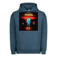 Pigment Midnight Navy Boston Classic Urban Hoodie - PixelWave