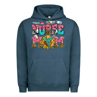 Pigment Midnight Navy nurse mom Urban Hoodie - AdoDesignShop