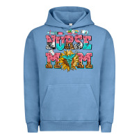 Pigment Pebble Blue nurse mom Urban Hoodie - AdoDesignShop