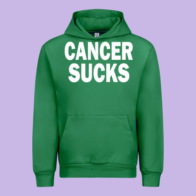 Cancer Sucks Urban Hoodie Designed By Pixelwave