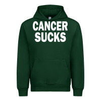 Forest Green cancer sucks Urban Hoodie - PixelWave
