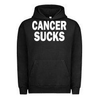 Pigment Black cancer sucks Urban Hoodie - PixelWave