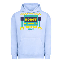 Pigment Grape Ice it's robot fighting time funny robotics engineer battle bots Urban Hoodie - PixelWave