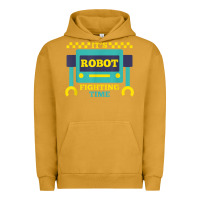 Pigment Peanut Butter it's robot fighting time funny robotics engineer battle bots Urban Hoodie - PixelWave