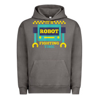 Pigment Tornado it's robot fighting time funny robotics engineer battle bots Urban Hoodie - PixelWave