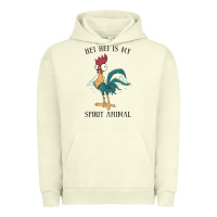 Moana Hei Hei Is My Spirit Animal Portrait Urban Hoodie | Teevron