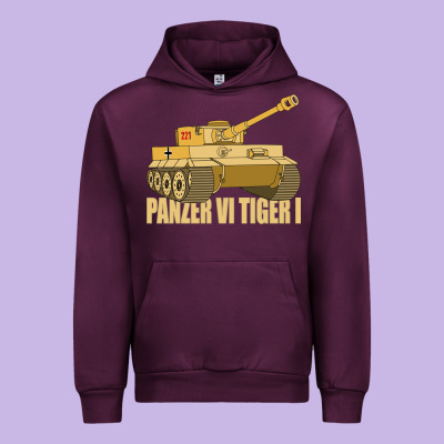 Panzer Vi Tiger I Tank Gift Ww2 German Army Tanks Urban Hoodie Designed By Craftify