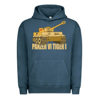 Pigment Midnight Navy panzer vi tiger i tank gift ww2 german army tanks Urban Hoodie - Craftify