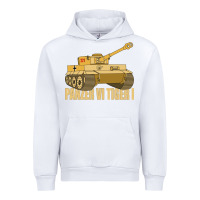 White panzer vi tiger i tank gift ww2 german army tanks Urban Hoodie - Craftify