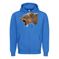 True Royal Puma Head Zipper Hoodie - LillyAllenDesigns