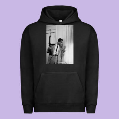 Malcolm X Urban Hoodie Designed By Craftify