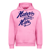 Fuchsia Pink hater gonna hate Urban Hoodie - Craftify