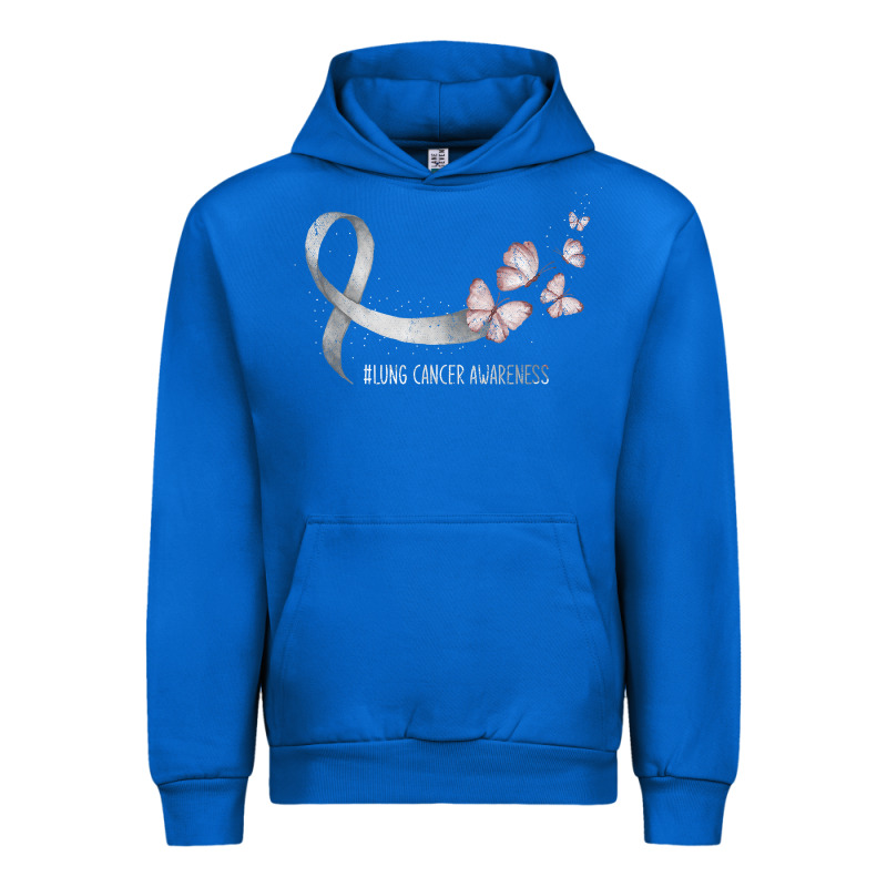 Pretty White Ribbon Support Lung Cancer Awareness T Shirt Urban Hoodie by Craftify | Teevron
