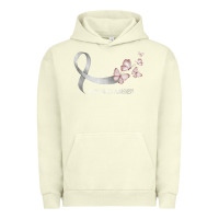 Pigment Pistachio pretty white ribbon support lung cancer awareness t shirt Urban Hoodie - Craftify