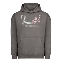 Pigment Tornado pretty white ribbon support lung cancer awareness t shirt Urban Hoodie - Craftify