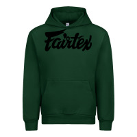 Forest Green Fairtex Combat Sport Style Black Urban Hoodie - Craftify
