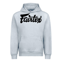 Heather Grey Fairtex Combat Sport Style Black Urban Hoodie - Craftify