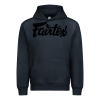 Navy Fairtex Combat Sport Style Black Urban Hoodie - Craftify