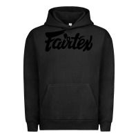 Pigment Black Fairtex Combat Sport Style Black Urban Hoodie - Craftify