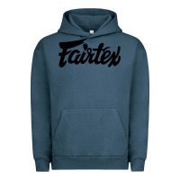 Pigment Midnight Navy Fairtex Combat Sport Style Black Urban Hoodie - Craftify